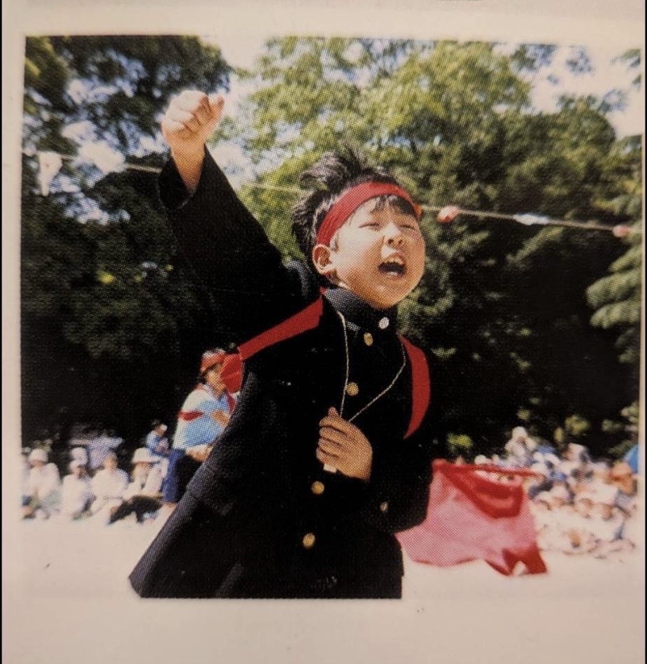 小学校入学時の武藤ゆうだい